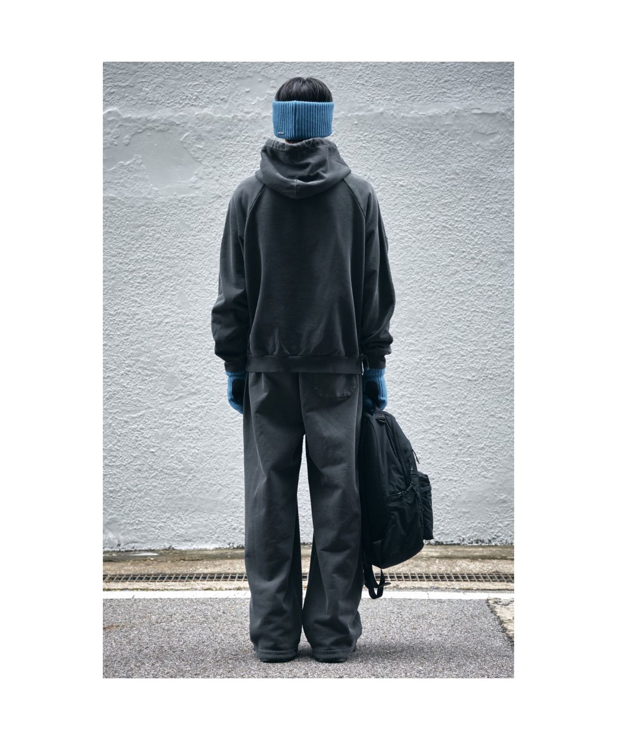 커스텀멜로우(CUSTOMELLOW) Grey Dyed Hoodie CQTAW25511GYX