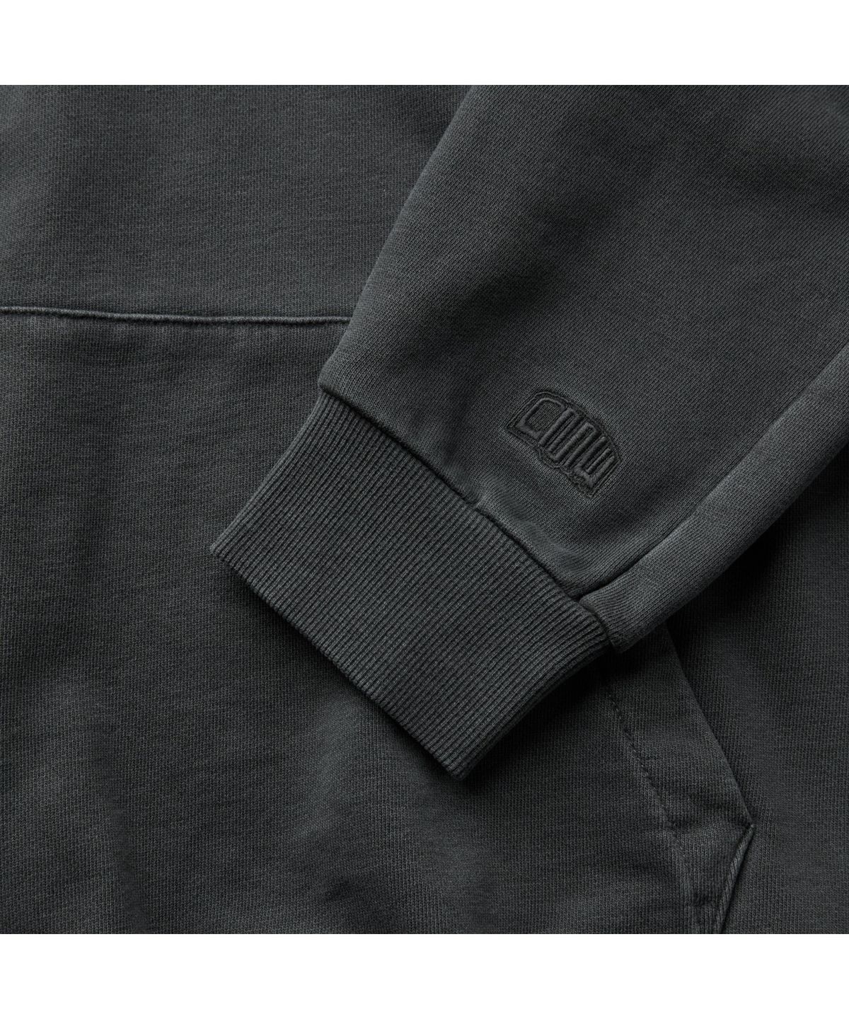커스텀멜로우(CUSTOMELLOW) Grey Dyed Hoodie CQTAW25511GYX