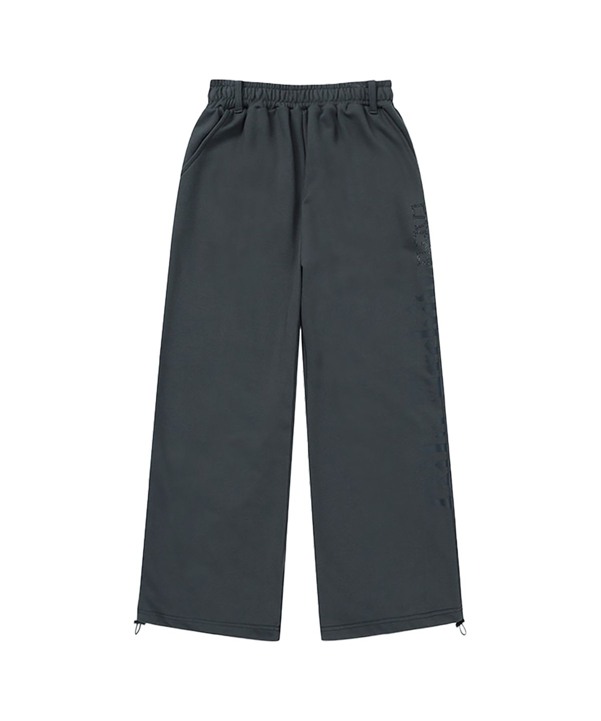 길라아카이브(GILAARCHIVE) SIDE CROSS LOGO SWEATPANTS_CHARCOAL