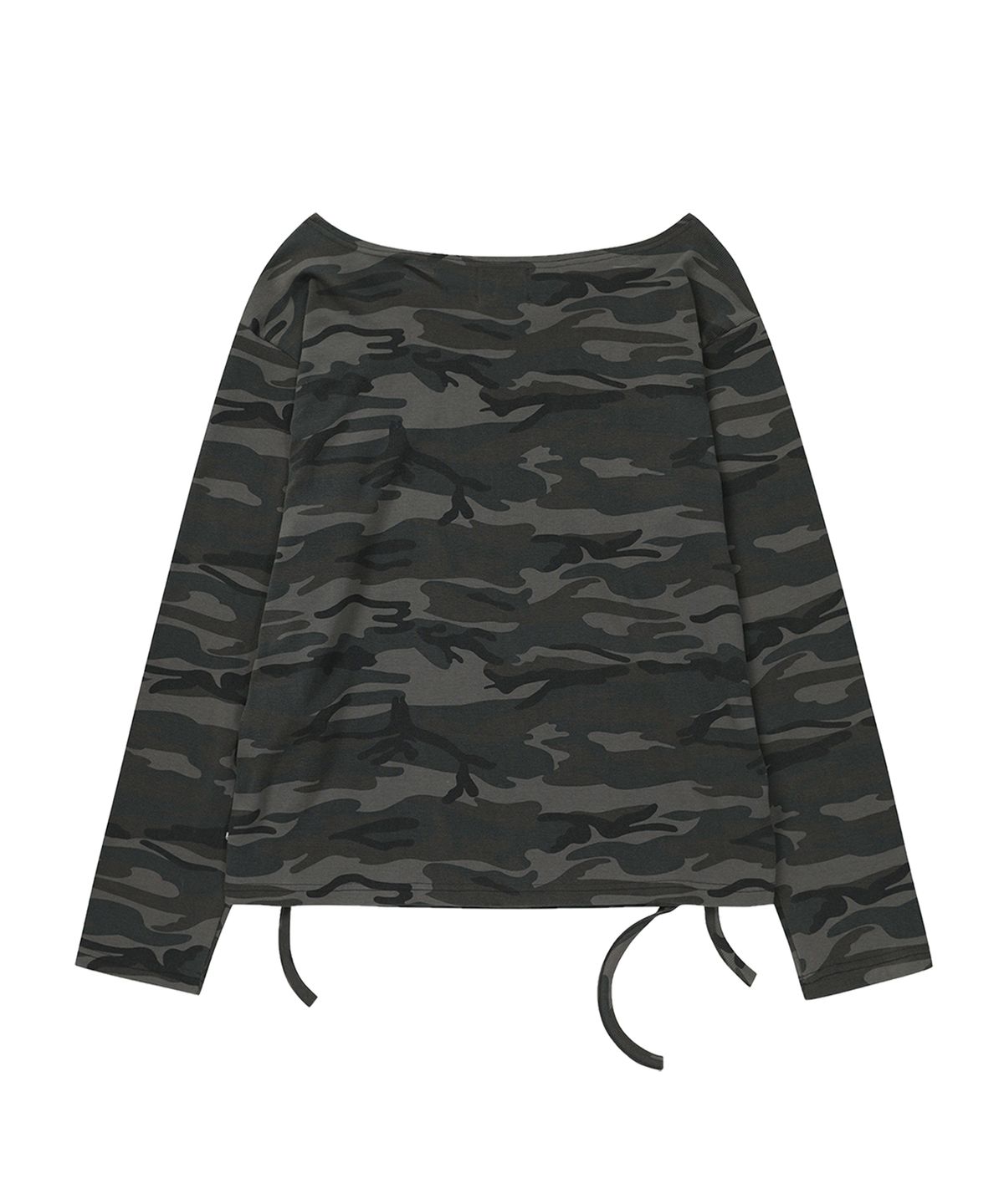 길라아카이브(GILAARCHIVE) ONE SHOULDER GRAPHIC LONG SLEEVE_CAMO
