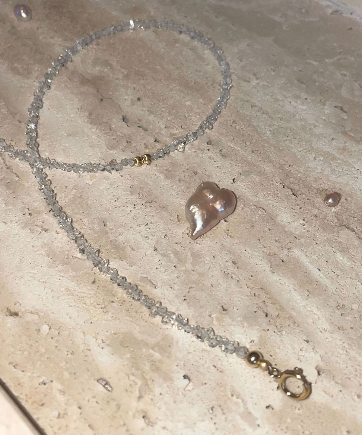 펄시(PERSY) HAKIMA DIAMOND NECKLACE
