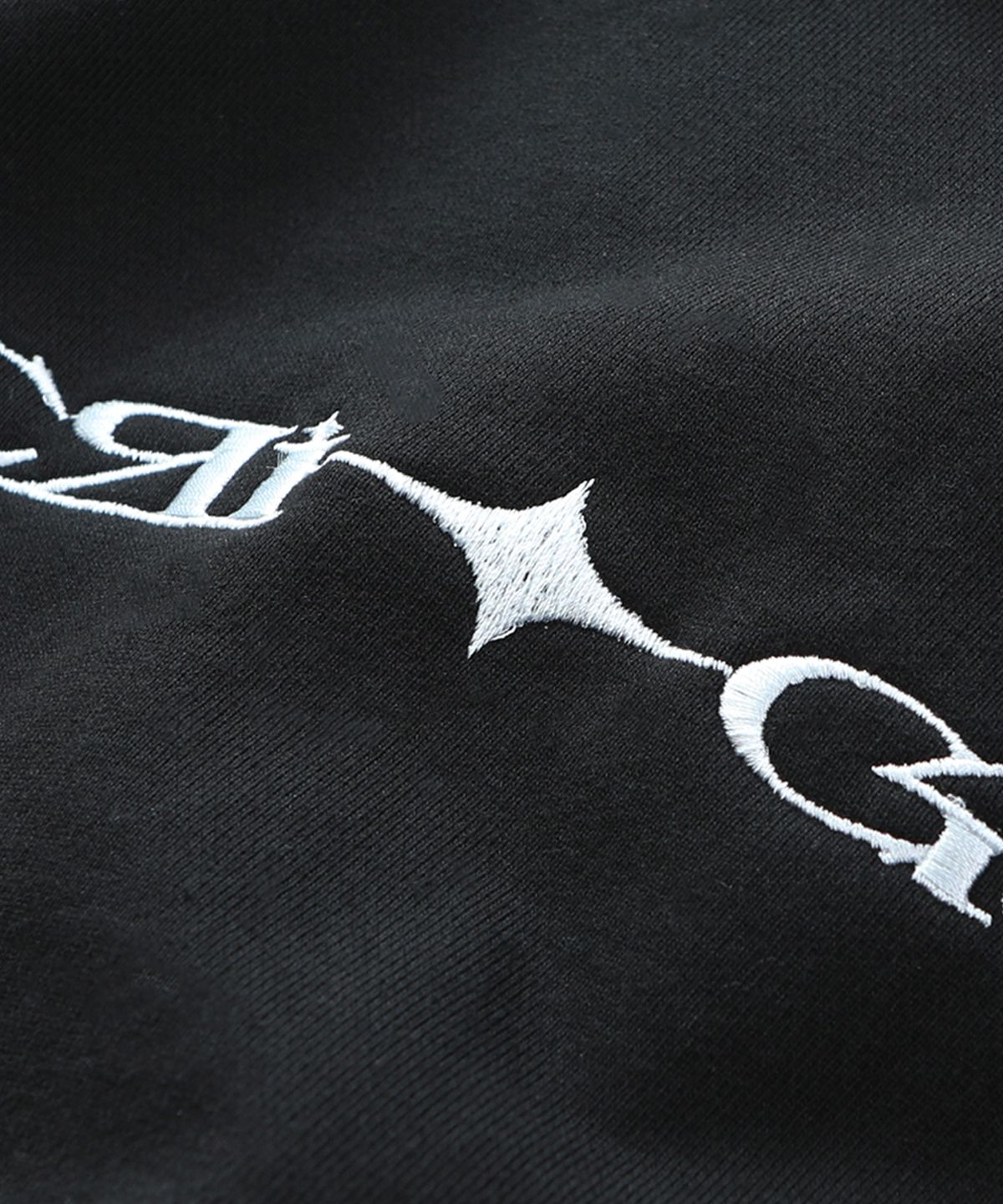 크리건(CRIGUN) CLUB JERSEY ZIP-UP HOODIE BLACK