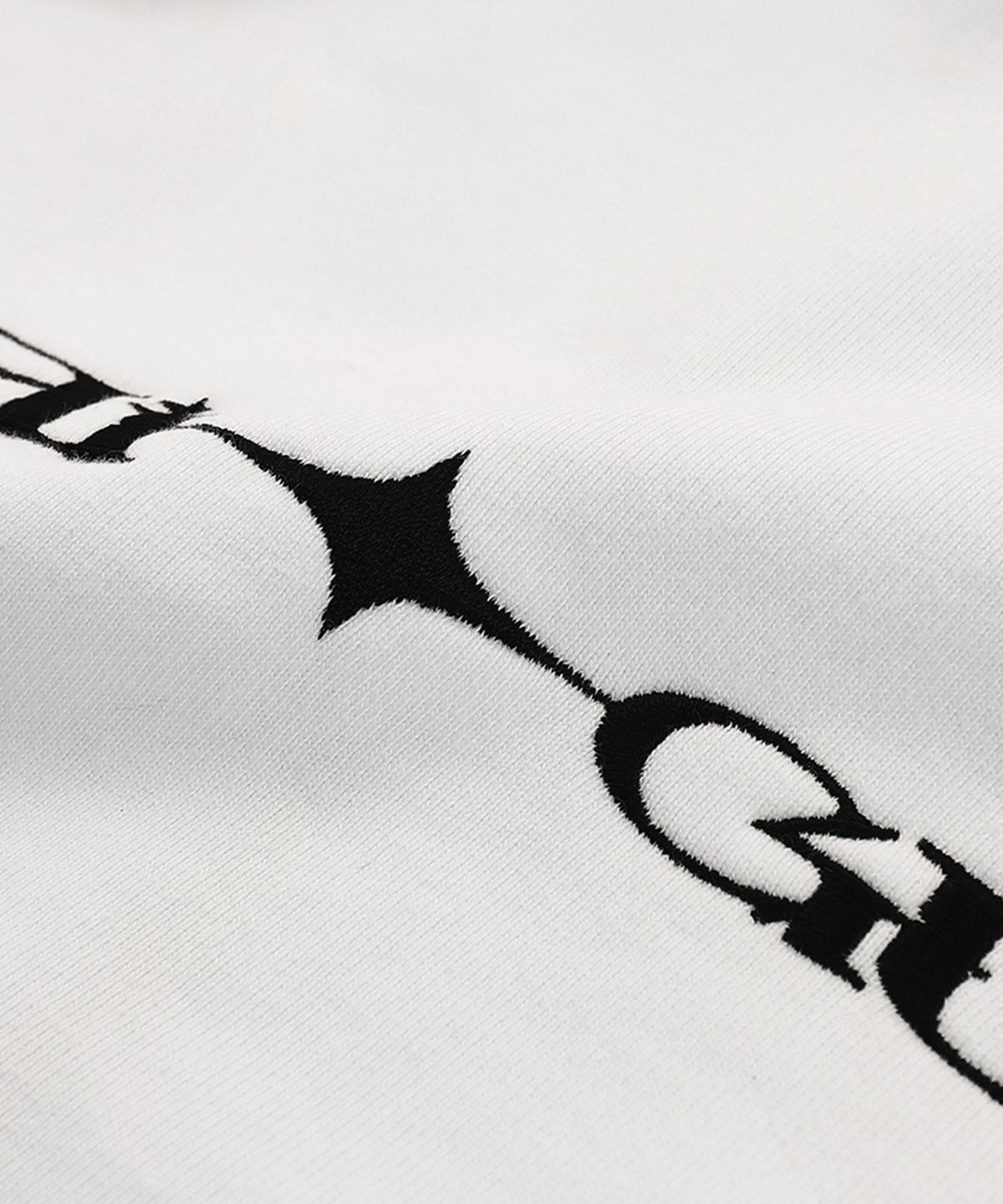 크리건(CRIGUN) CLUB JERSEY ZIP-UP HOODIE RAW WHITE