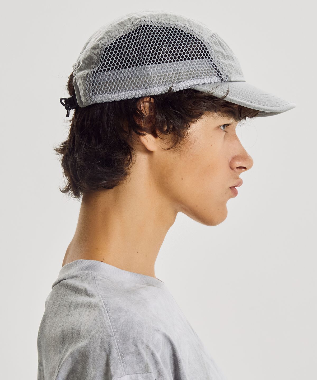 뉴발란스(NEW BALANCE) NBGDGF1192 / 컬러포인트 퍼포먼스 메쉬캡 (GRAY)