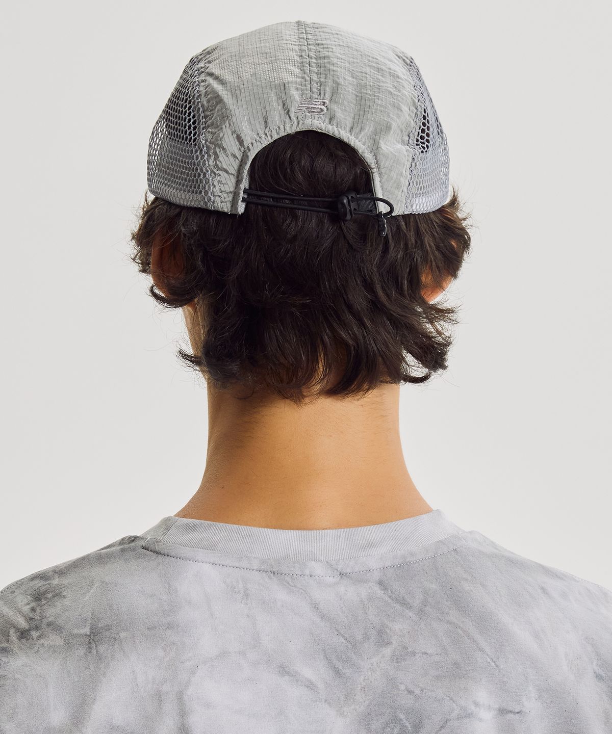 뉴발란스(NEW BALANCE) NBGDGF1192 / 컬러포인트 퍼포먼스 메쉬캡 (GRAY)