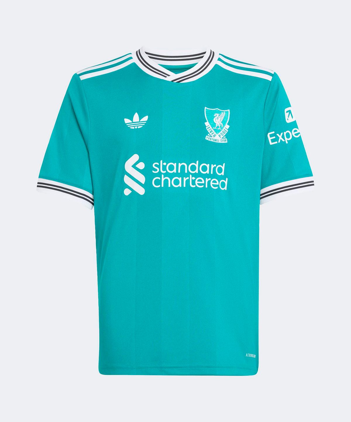 아디다스 키즈(ADIDAS KIDS) 리버풀 FC 25/26 TF 저지 키즈 - 씨그린 / JV6468