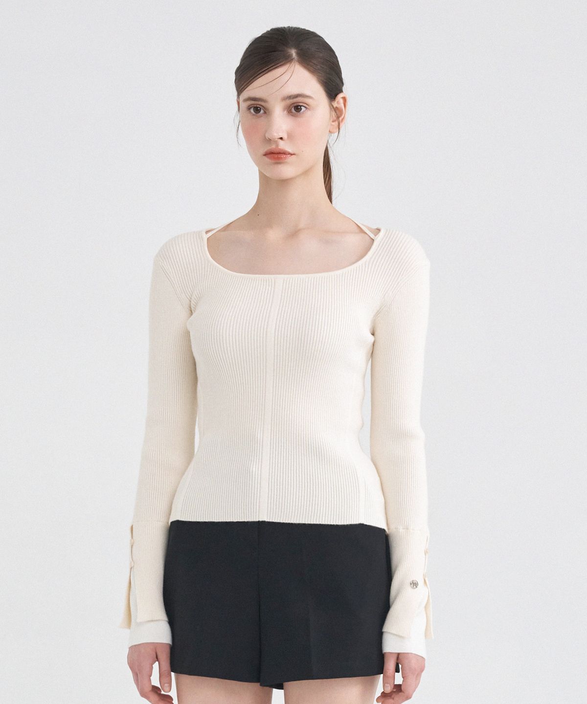 미케네(MICANE) 코라 레이어드 니트