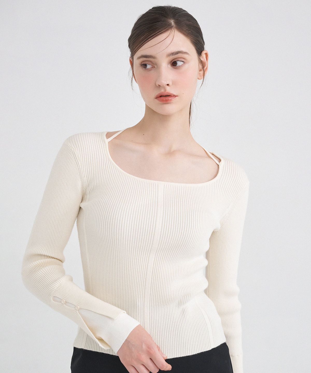 미케네(MICANE) 코라 레이어드 니트
