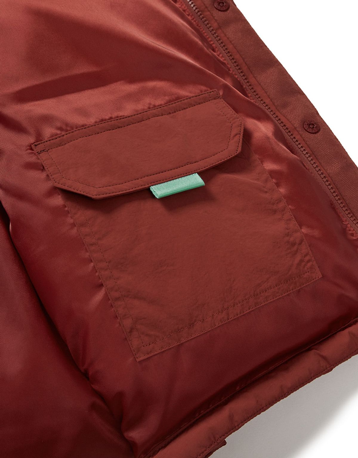 엠엠엘지(MMLG) [Mmlg] FISHTAIL UTILITY PADDED VEST (RED)