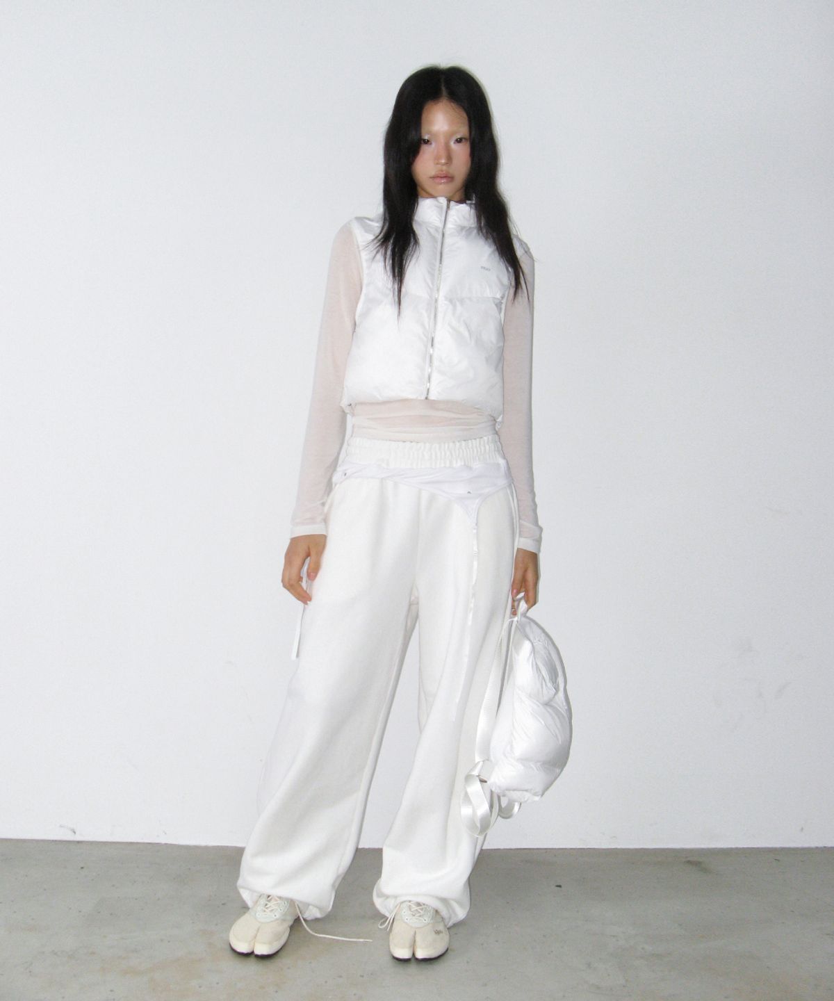 사일프레이(41PRAY) Pray Puff Vest / White