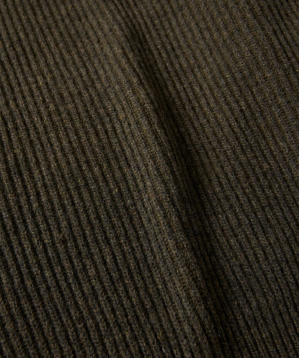 에스파이(ESFAI) 2 TONE CREW NECK KNIT (OLIVE)