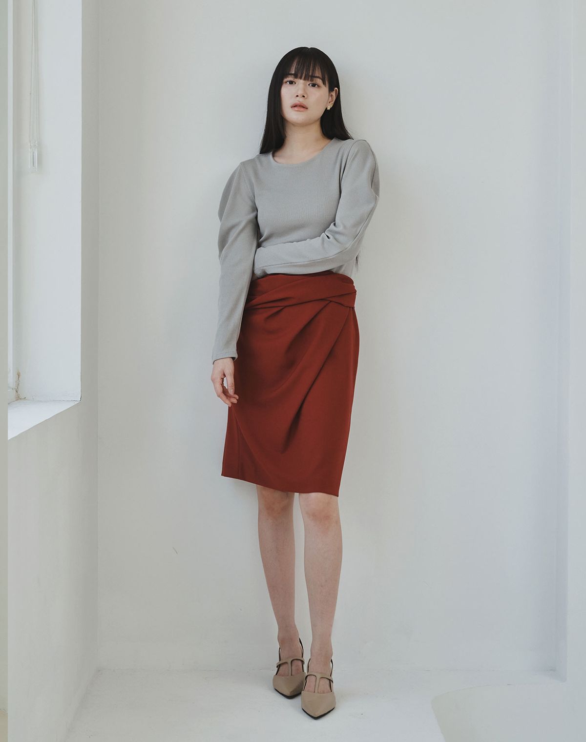 지에마르(GIEMAR) PUFF SHOULDER TEE 3COLOR 퍼프 숄더티 3COLOR