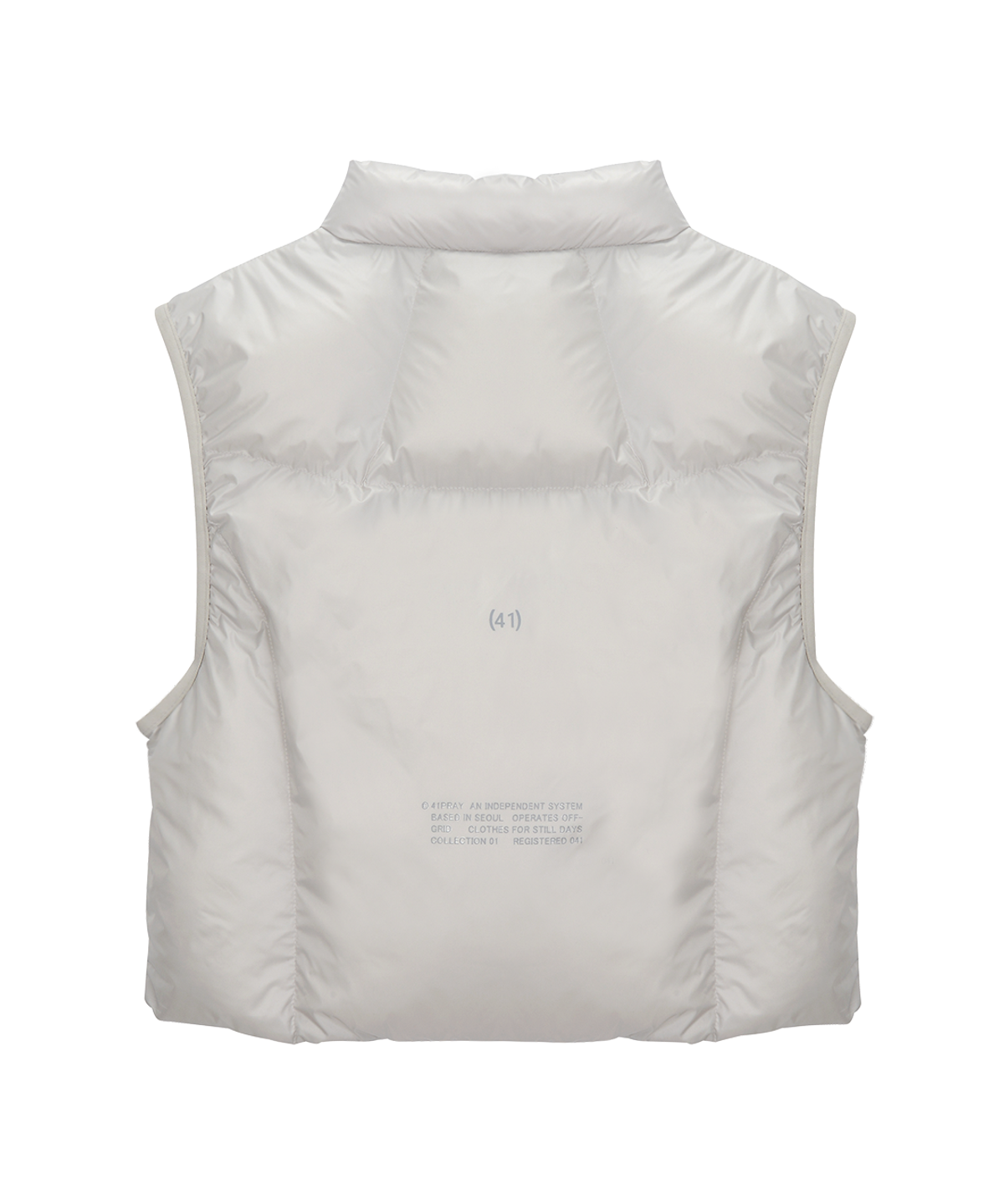 사일프레이(41PRAY) Pray Puff Vest / Grey