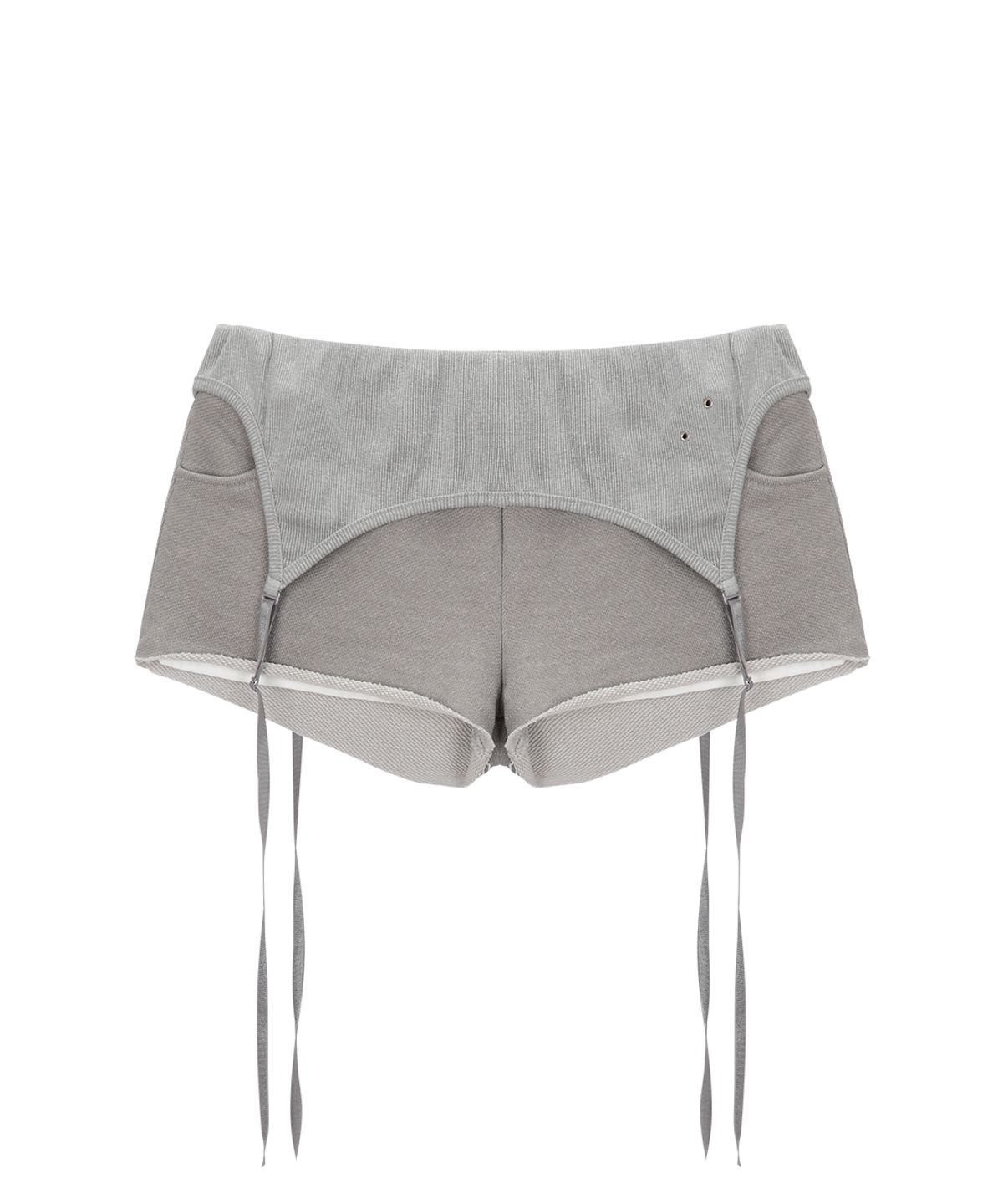 사일프레이(41PRAY) Layered Shorts / Grey