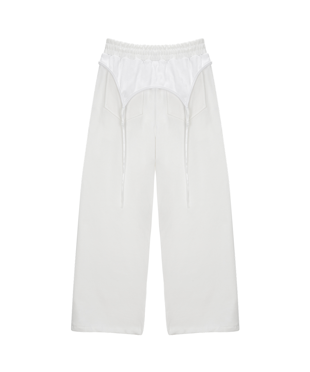 사일프레이(41PRAY) Layered Sweatpants / Ivory