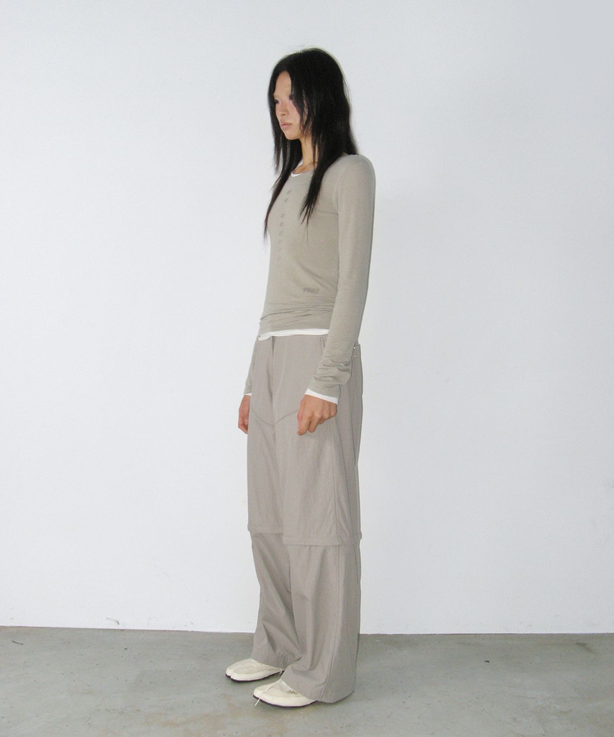 사일프레이(41PRAY) 3-Way Utility Pants / Grey