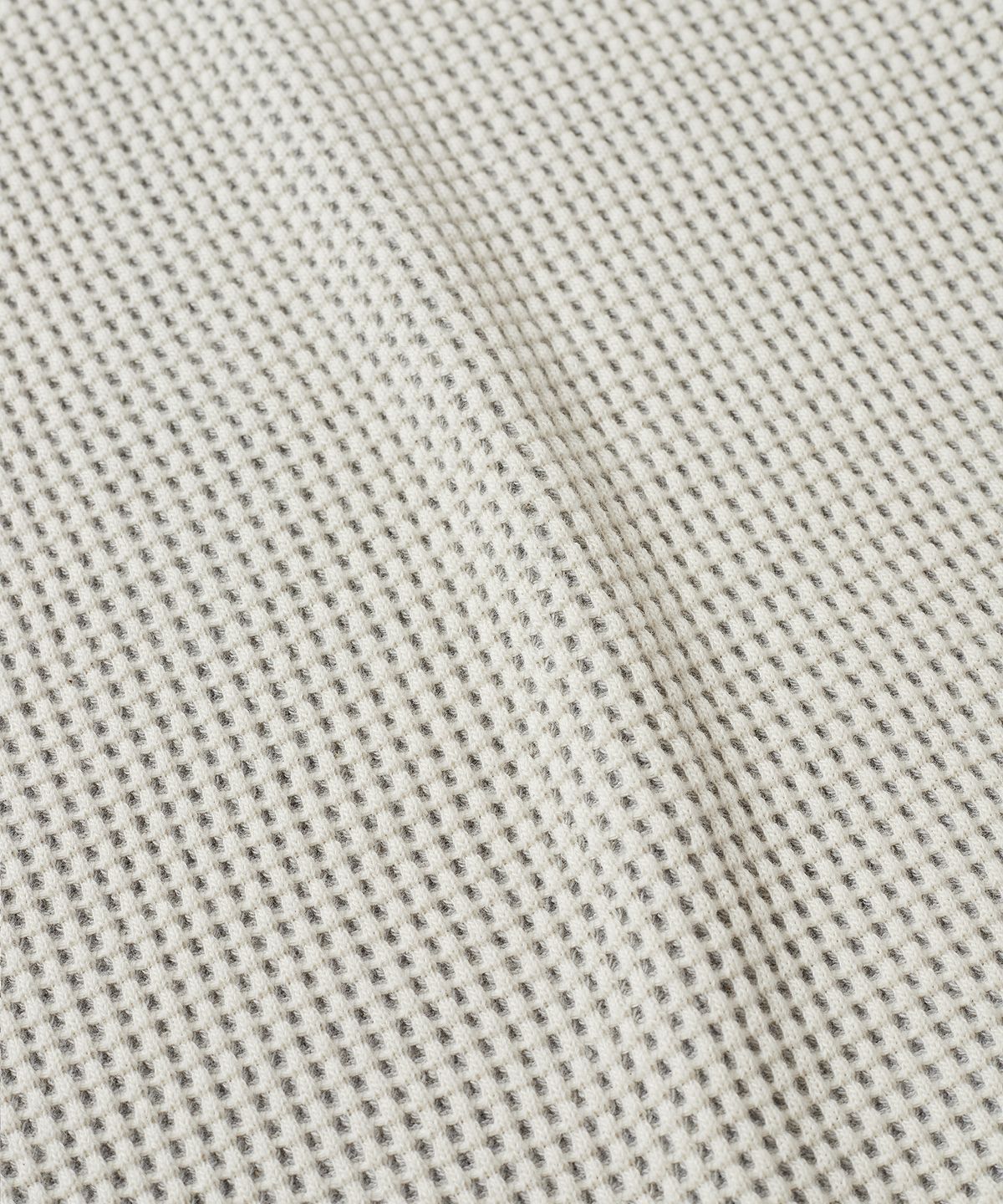 에스파이(ESFAI) TWO-TONE WAFFLE SWEAT SHIRT (OATMEAL)