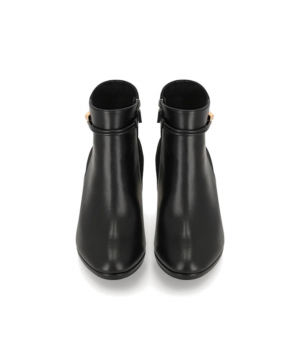 엘칸토(ELCANTO) 인텐스 여성 스트랩 가보시 앵클 부츠 7cm LCWA82I54V