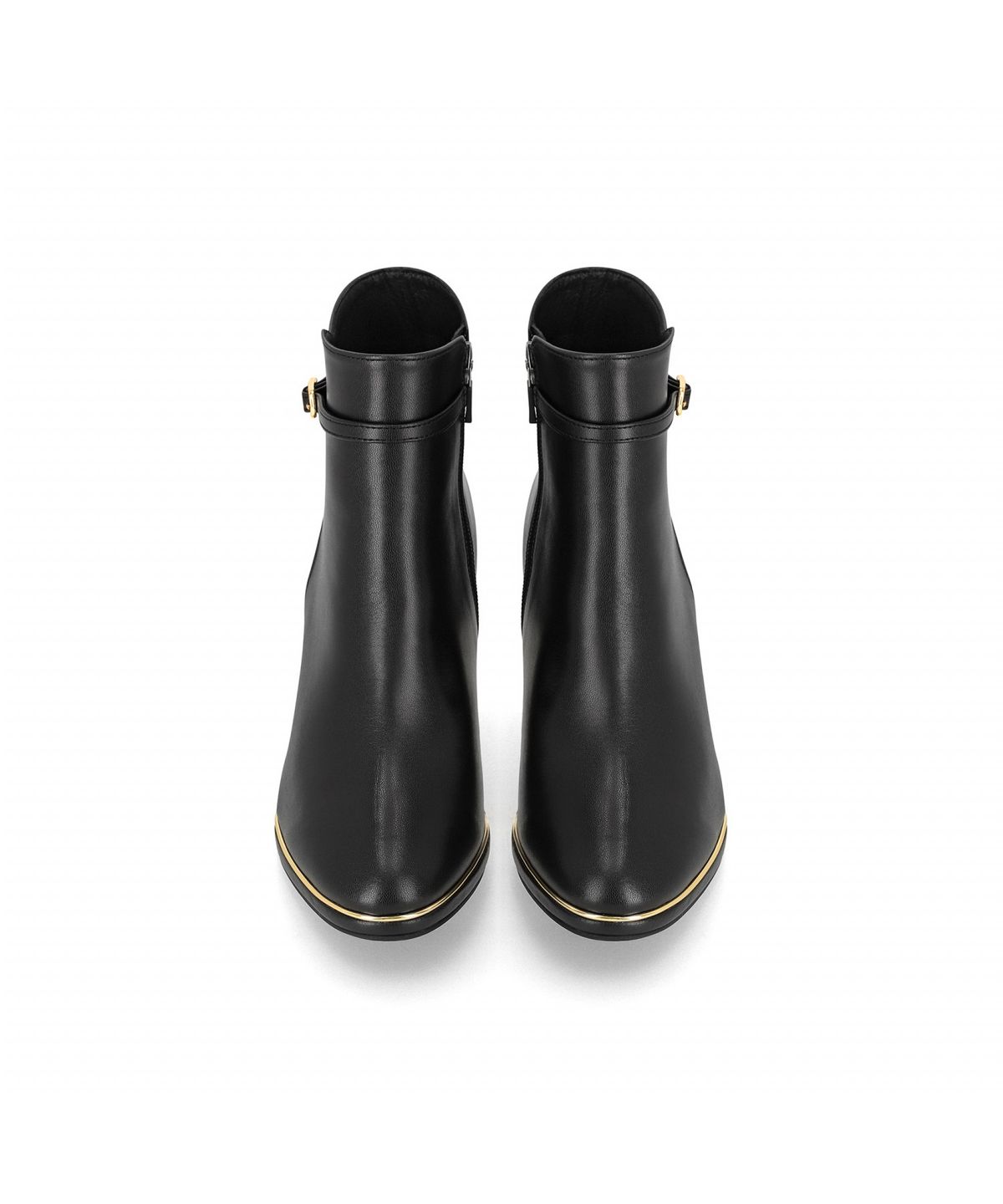 엘칸토(ELCANTO) 인텐스 여성 버클 가보시 앵클 부츠 7cm LCWA79I54V