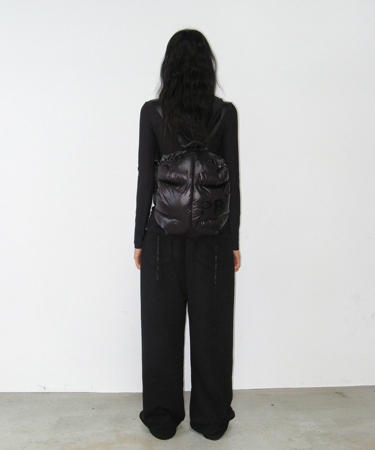사일프레이(41PRAY) Puffer Backpack / Black