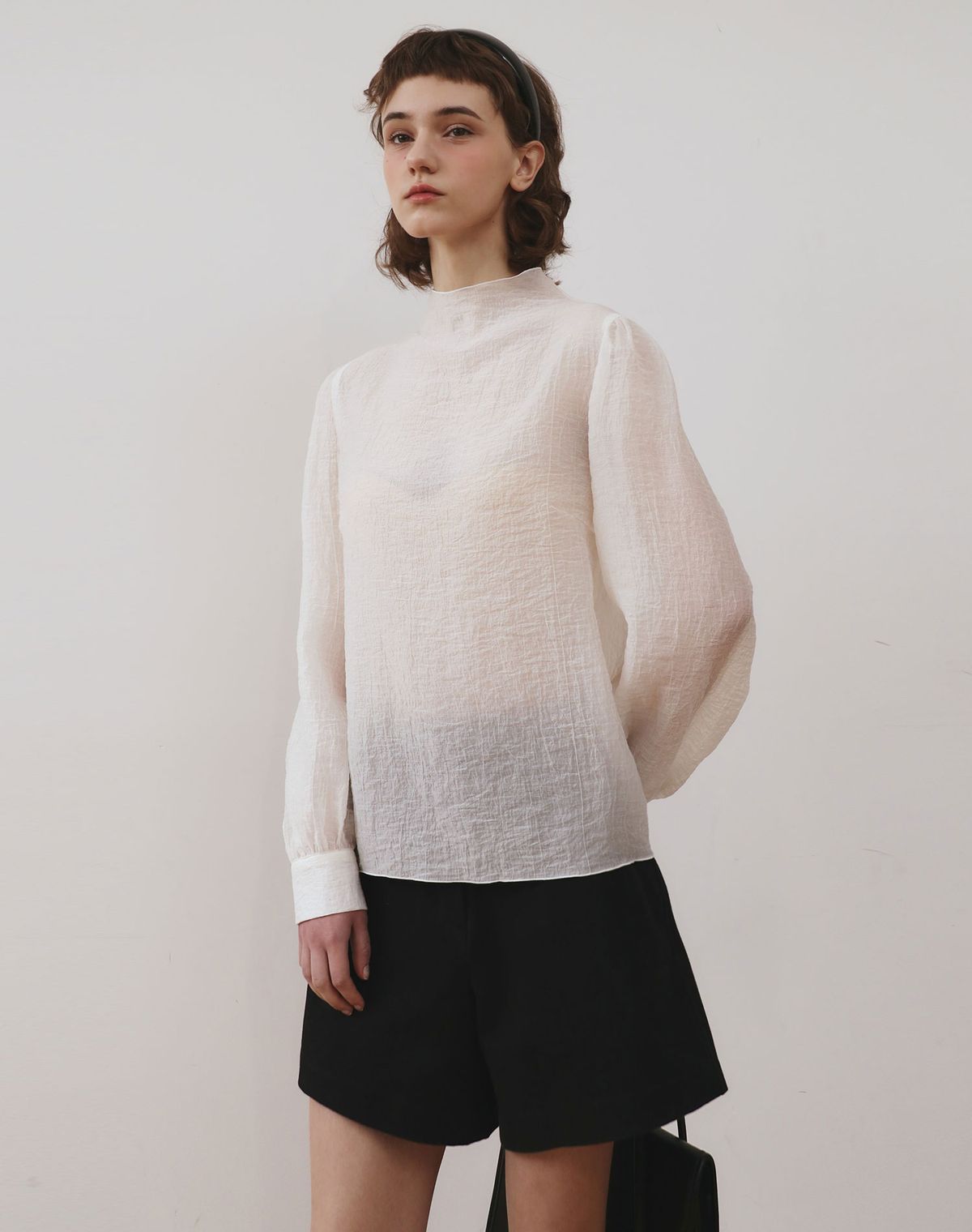 지에마르(GIEMAR) [색상추가]SIMPLE BLOUSE 3COLOR 심플 블라우스 쓰리 컬러