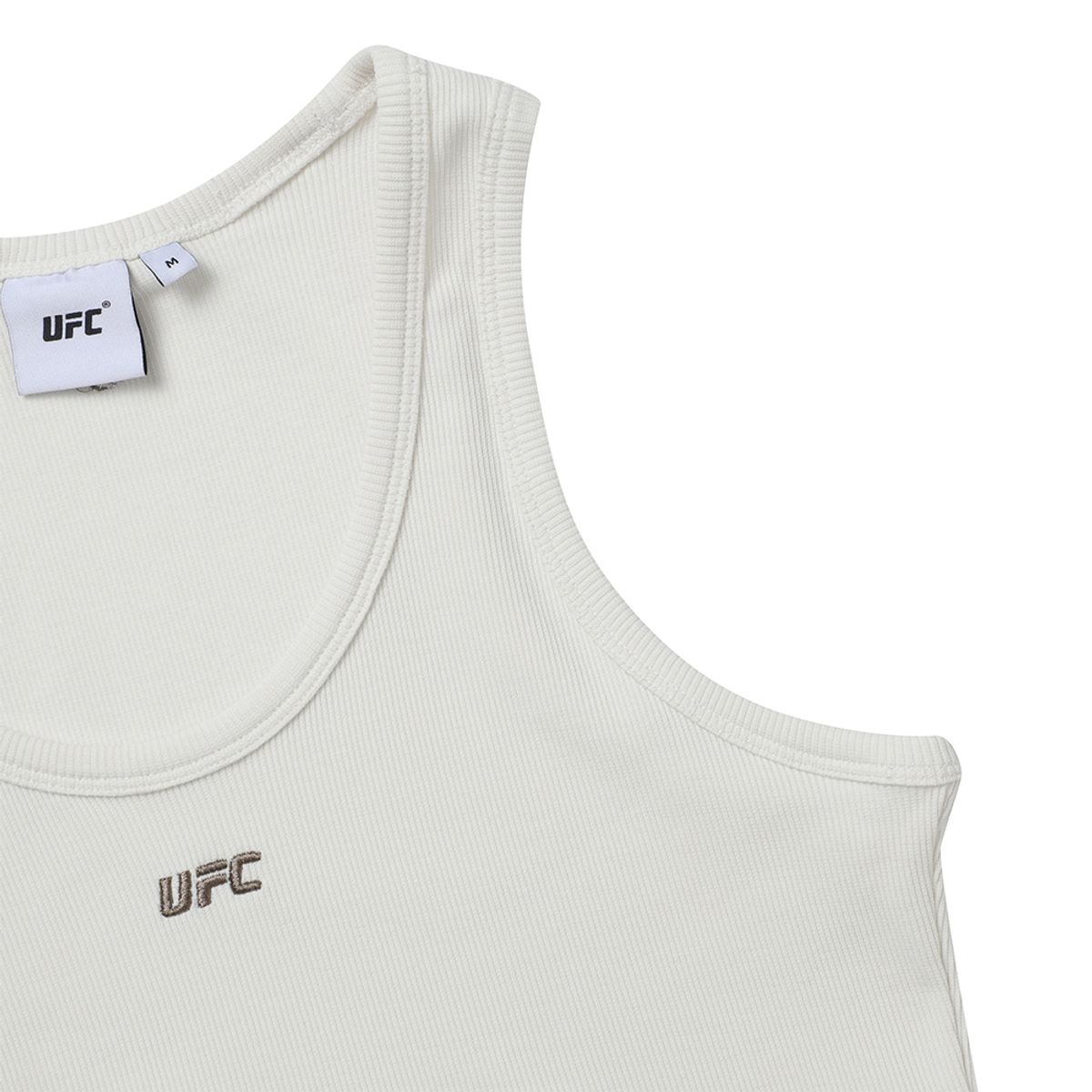 유에프씨 스포츠(UFC SPORT) UFC 소프트 슬림핏 슬리브리스 화이트 U2SLW2204WH