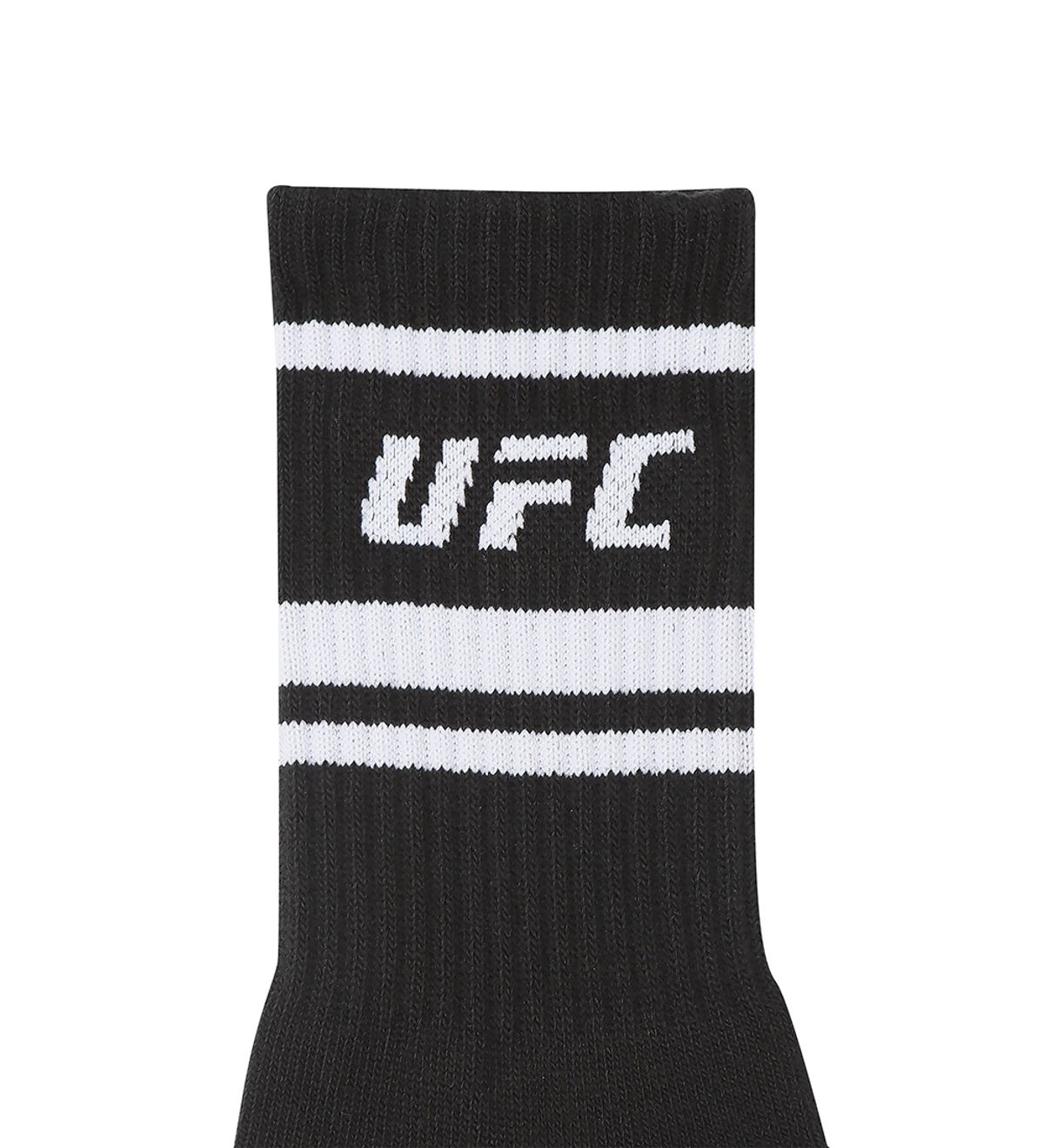 유에프씨 스포츠(UFC SPORT) UFC 라인 크루 삭스 (2PACK) 블랙 U2SCW2301BK