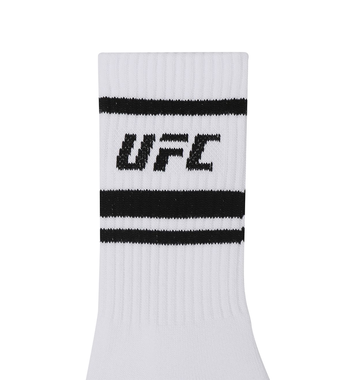 유에프씨 스포츠(UFC SPORT) UFC 라인 크루 삭스 (2PACK) 화이트 U2SCW2301WH