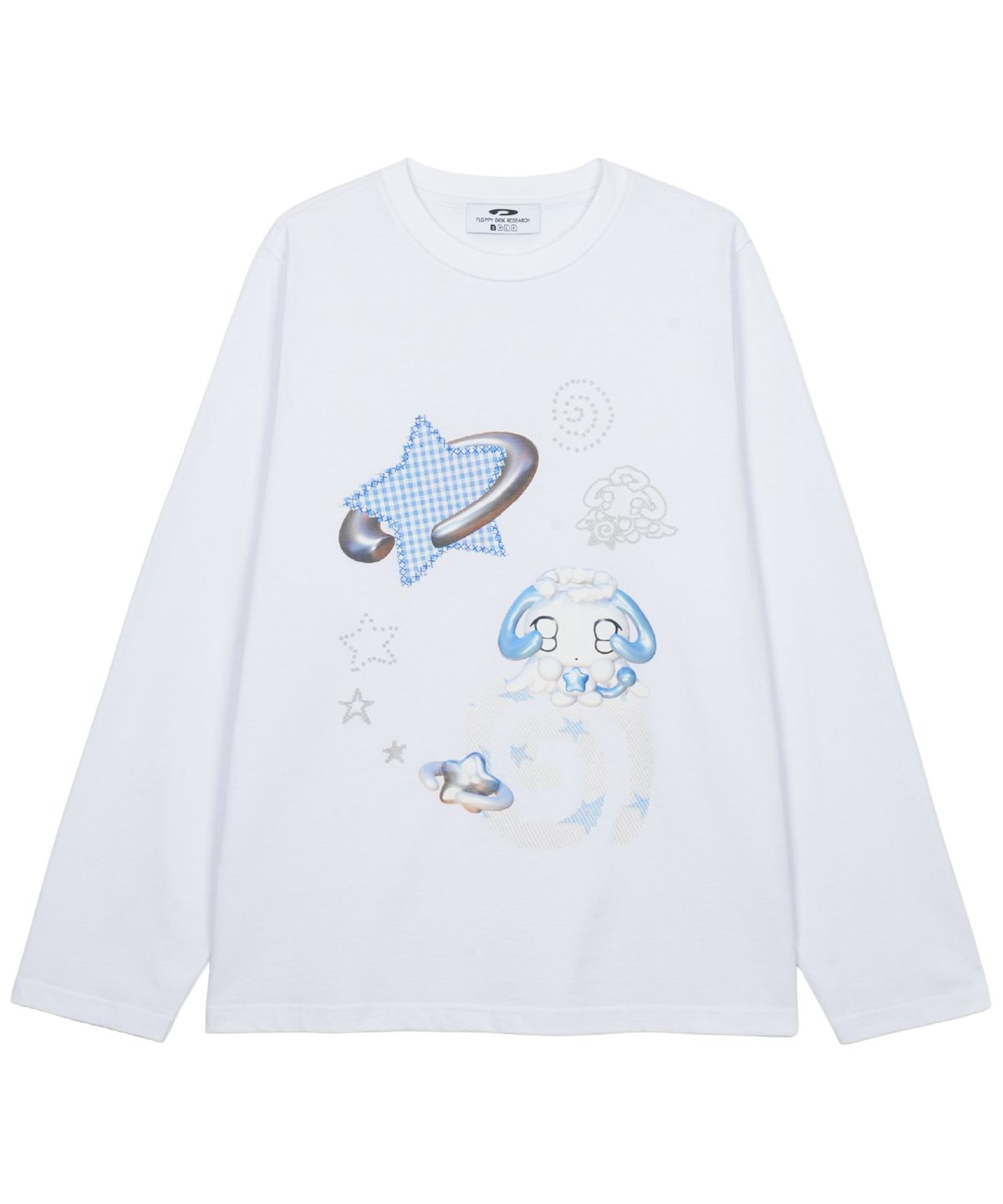 에프디알(FDR) [FDR x HUHUEE] Angel Twinkle Long Sleeve M.Gray