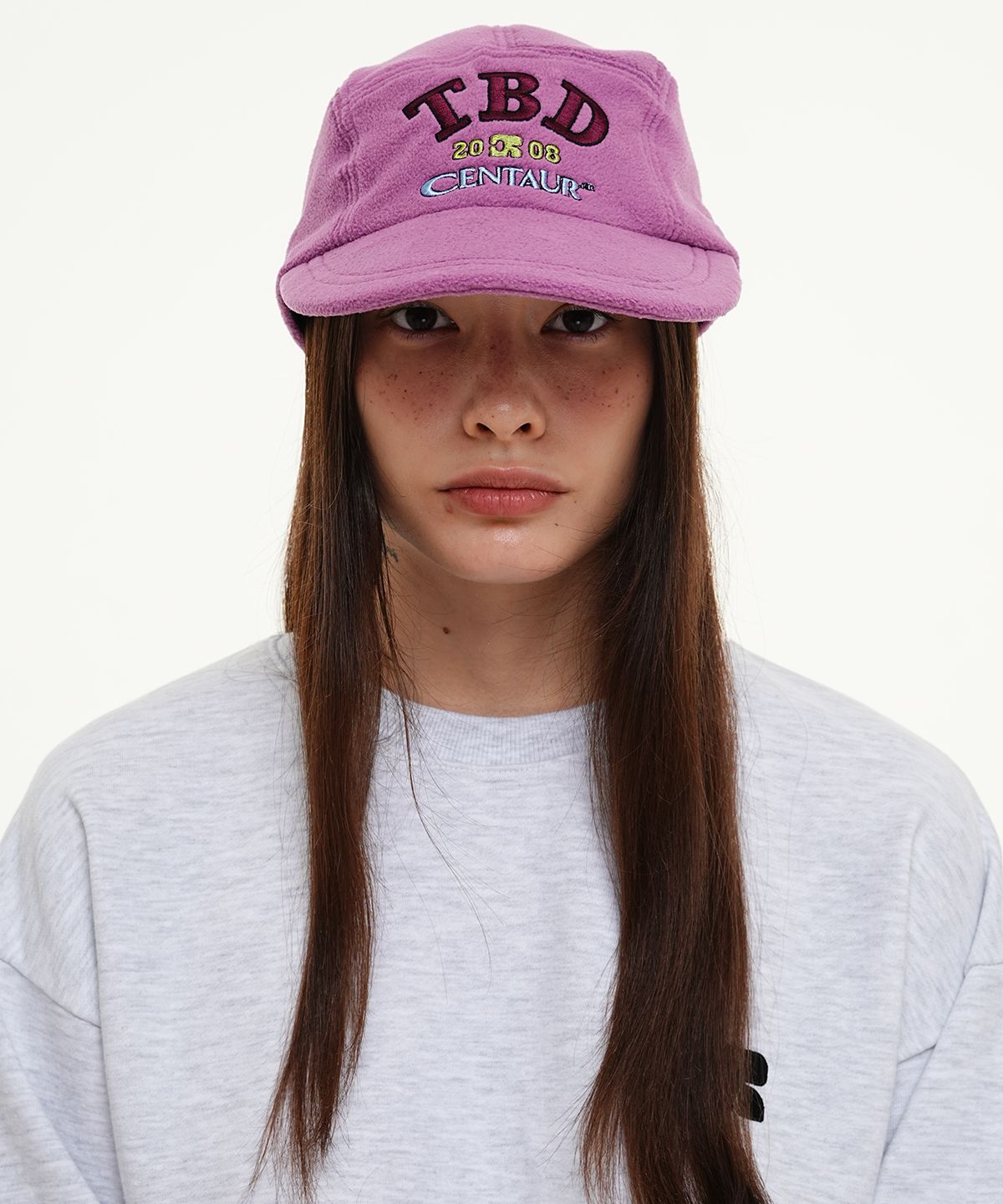 센토르(CENTAUR.KR) TBD FLEECE CAMP CAP_MAGENTA