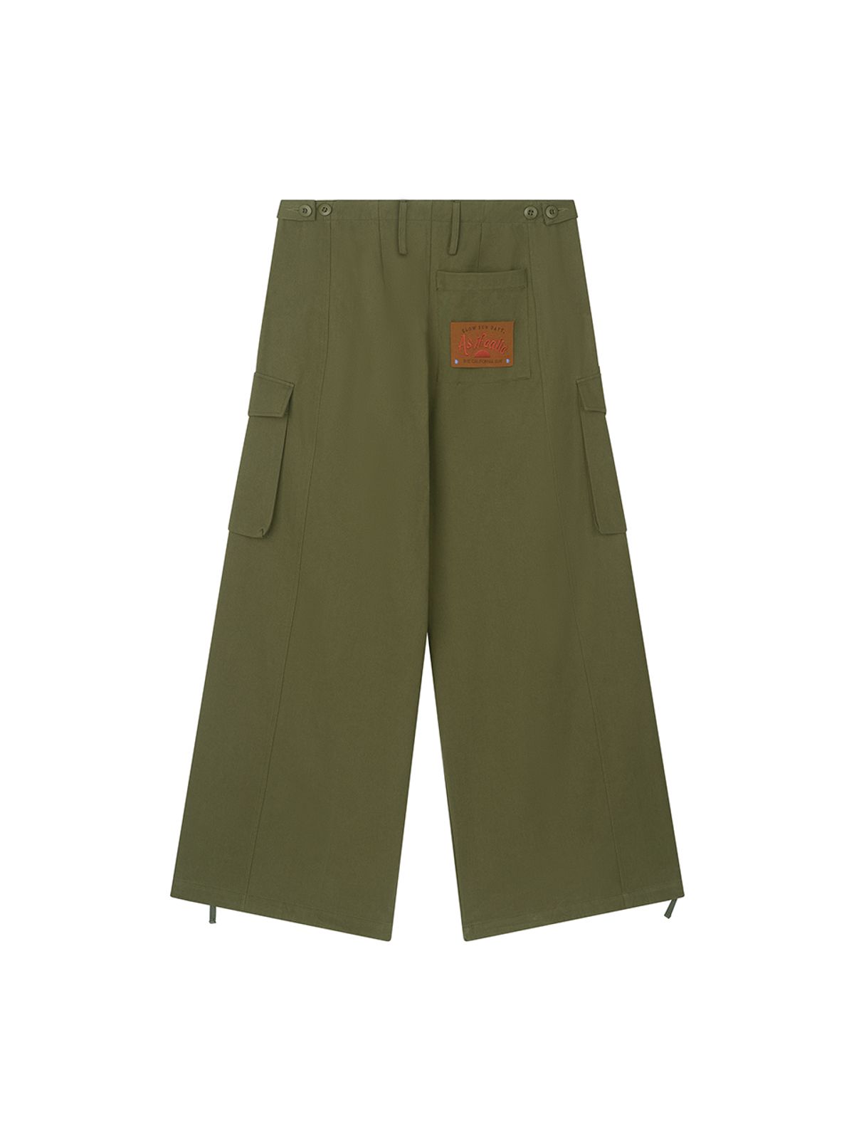 에즈이프 캘리(ASIF CALIE) OVERSLASH CARGO PANTS KHAKI