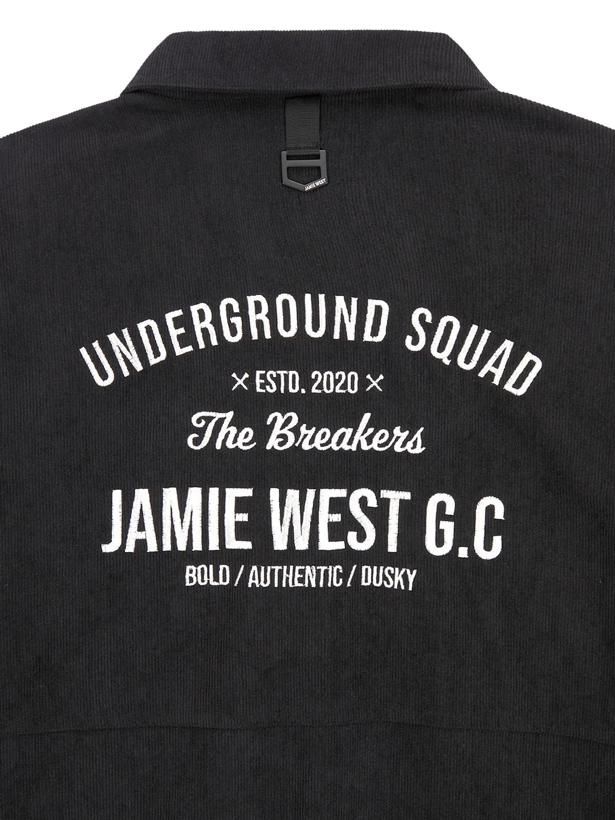 제이미웨스트(JAMIE WEST) JWGC 코듀로이 트러커 자켓 (블랙)