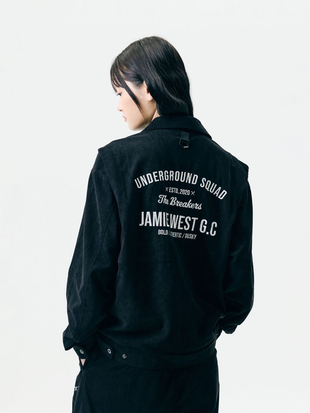 제이미웨스트(JAMIE WEST) JWGC 코듀로이 트러커 자켓 (브라운)