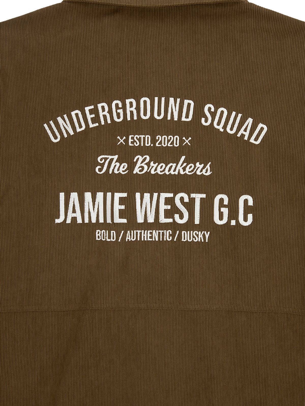제이미웨스트(JAMIE WEST) JWGC 코듀로이 트러커 자켓 (브라운)