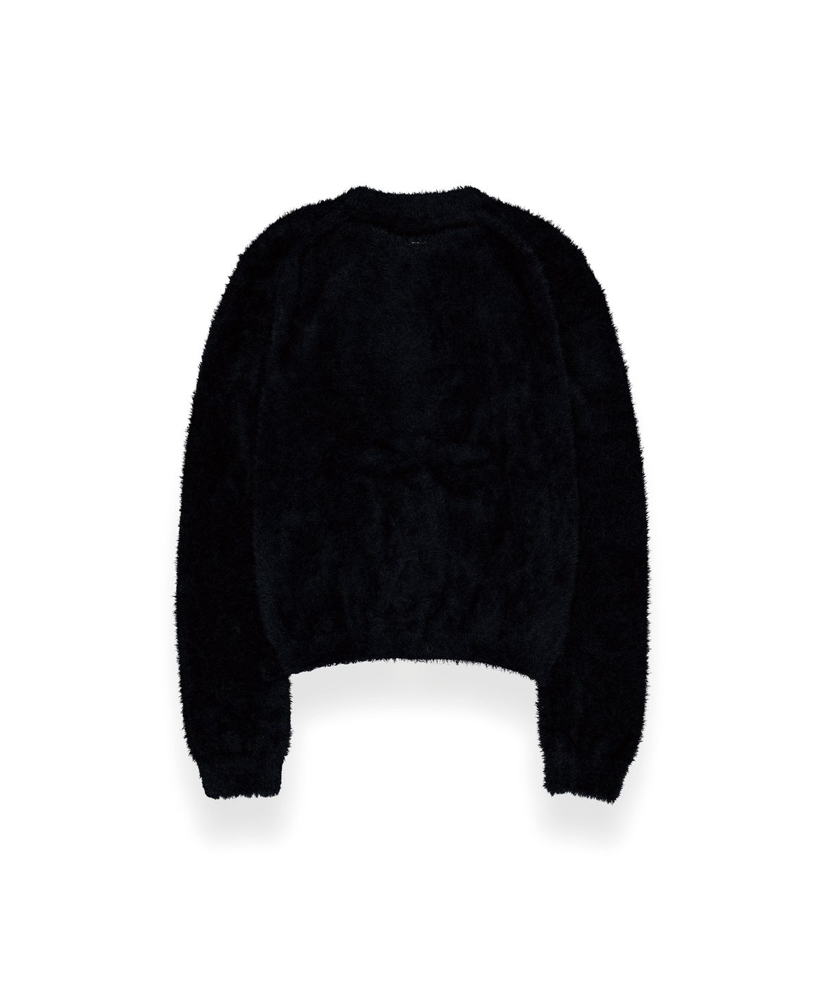 알포(R-4) R-0056 / FUR KNIT(BLACK)