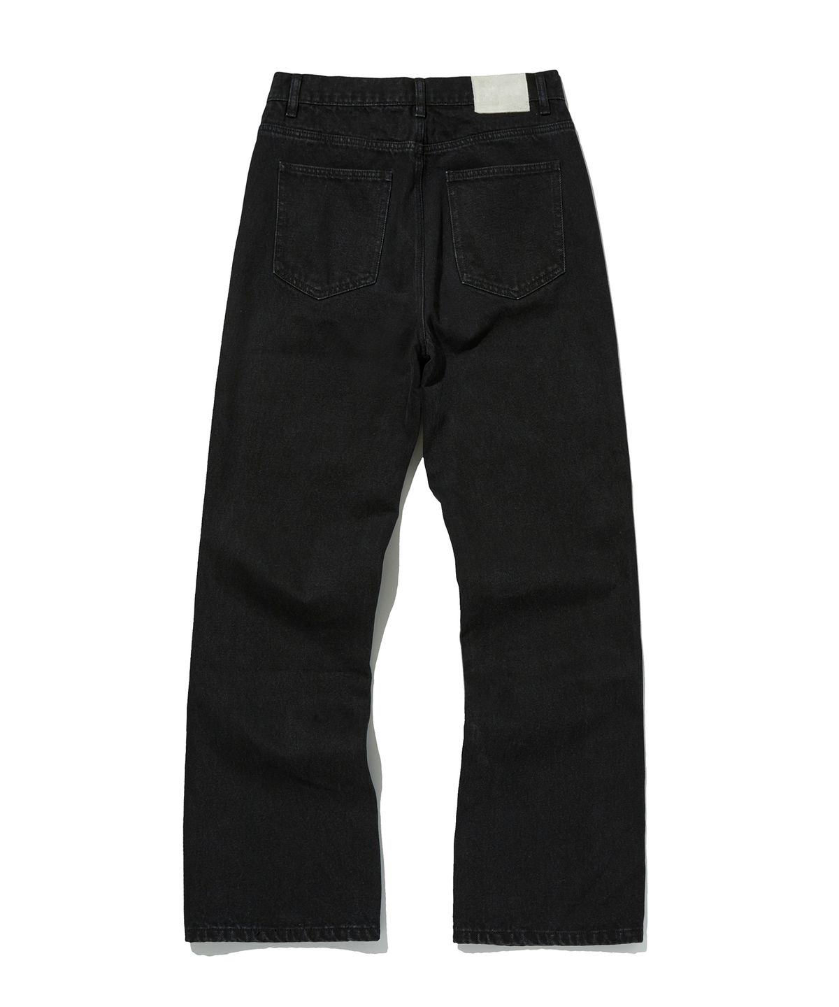 스웨이드(SUADE) SLIM FLARE DENIM [BLACK]
