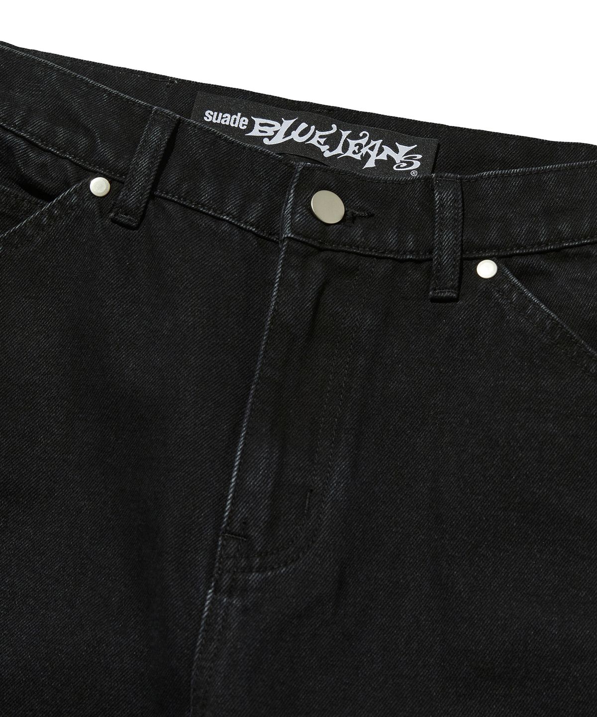 스웨이드(SUADE) SLIM FLARE DENIM [BLACK]