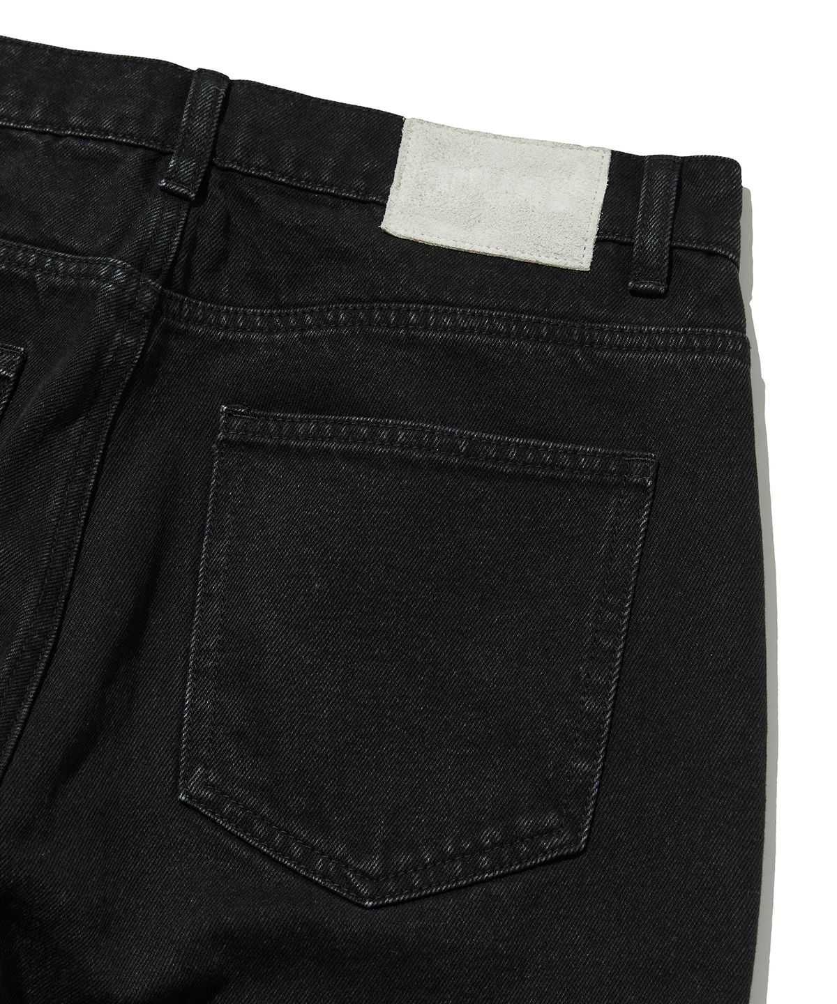 스웨이드(SUADE) SLIM FLARE DENIM [BLACK]