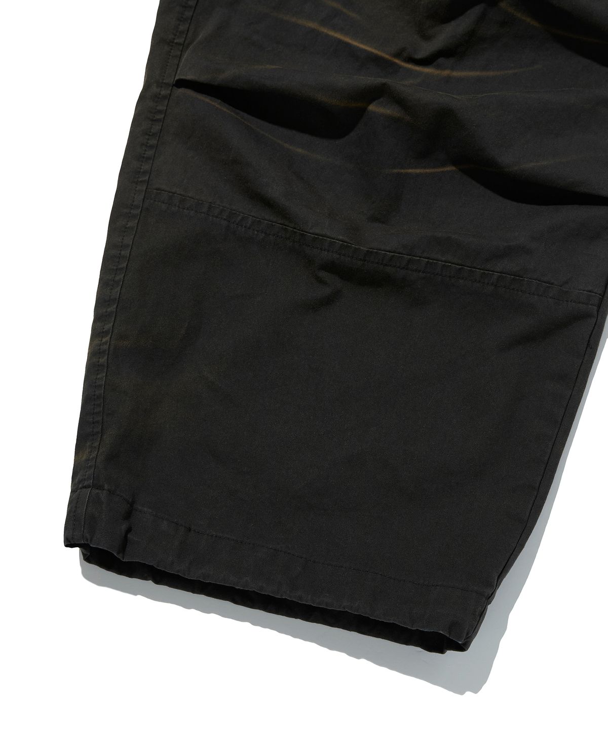 스웨이드(SUADE) WASHED CARGO PANTS [DARK BLACK]