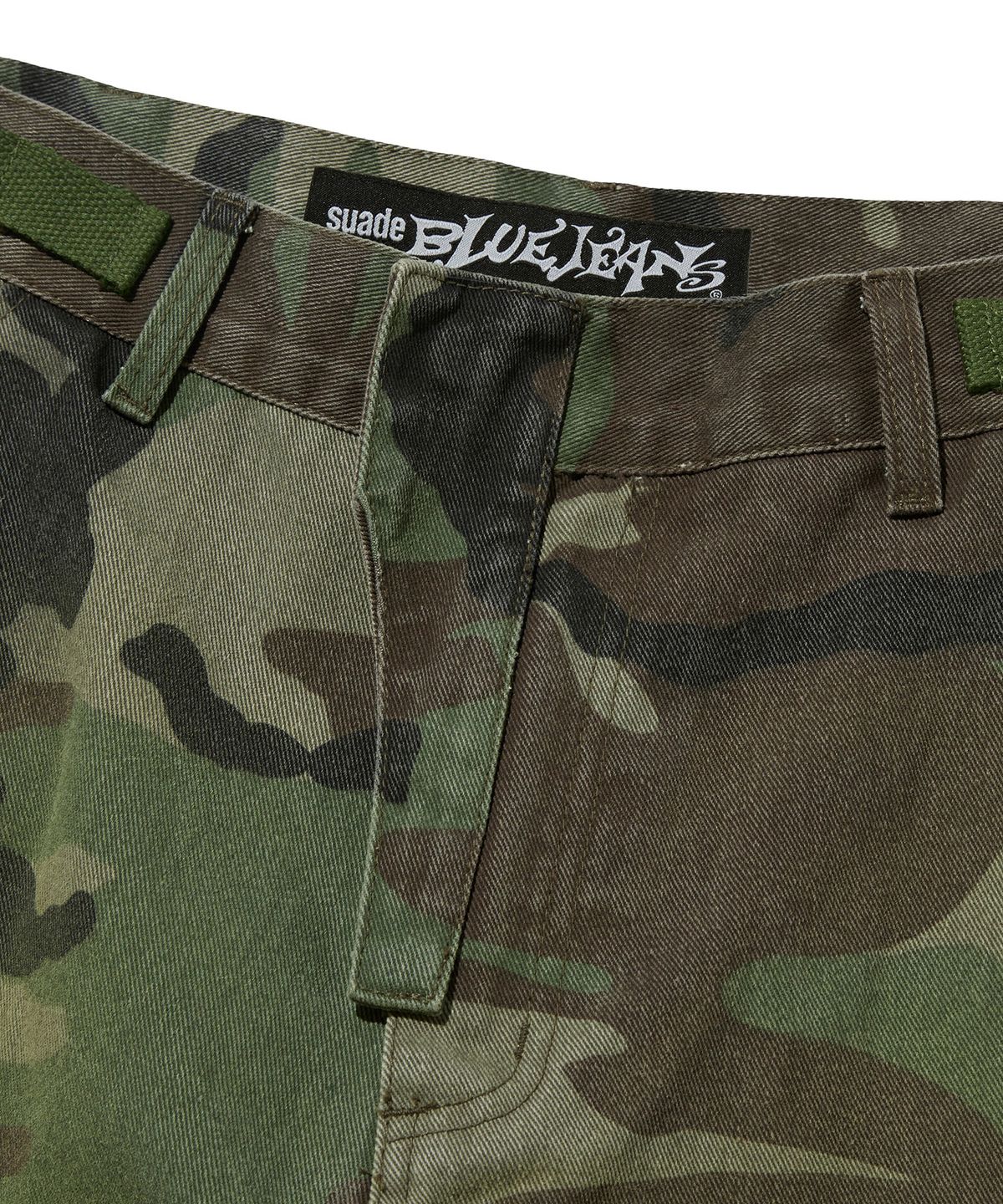 스웨이드(SUADE) WASHED CARGO PANTS [GREEN CAMO]