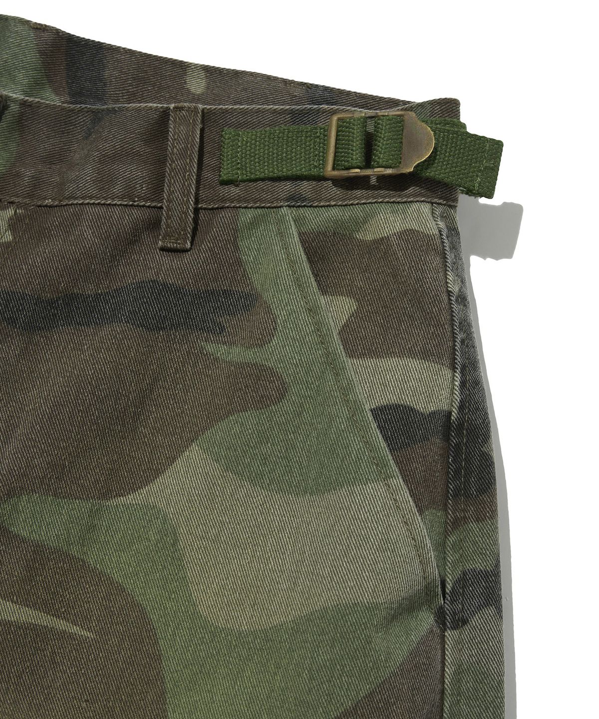 스웨이드(SUADE) WASHED CARGO PANTS [GREEN CAMO]