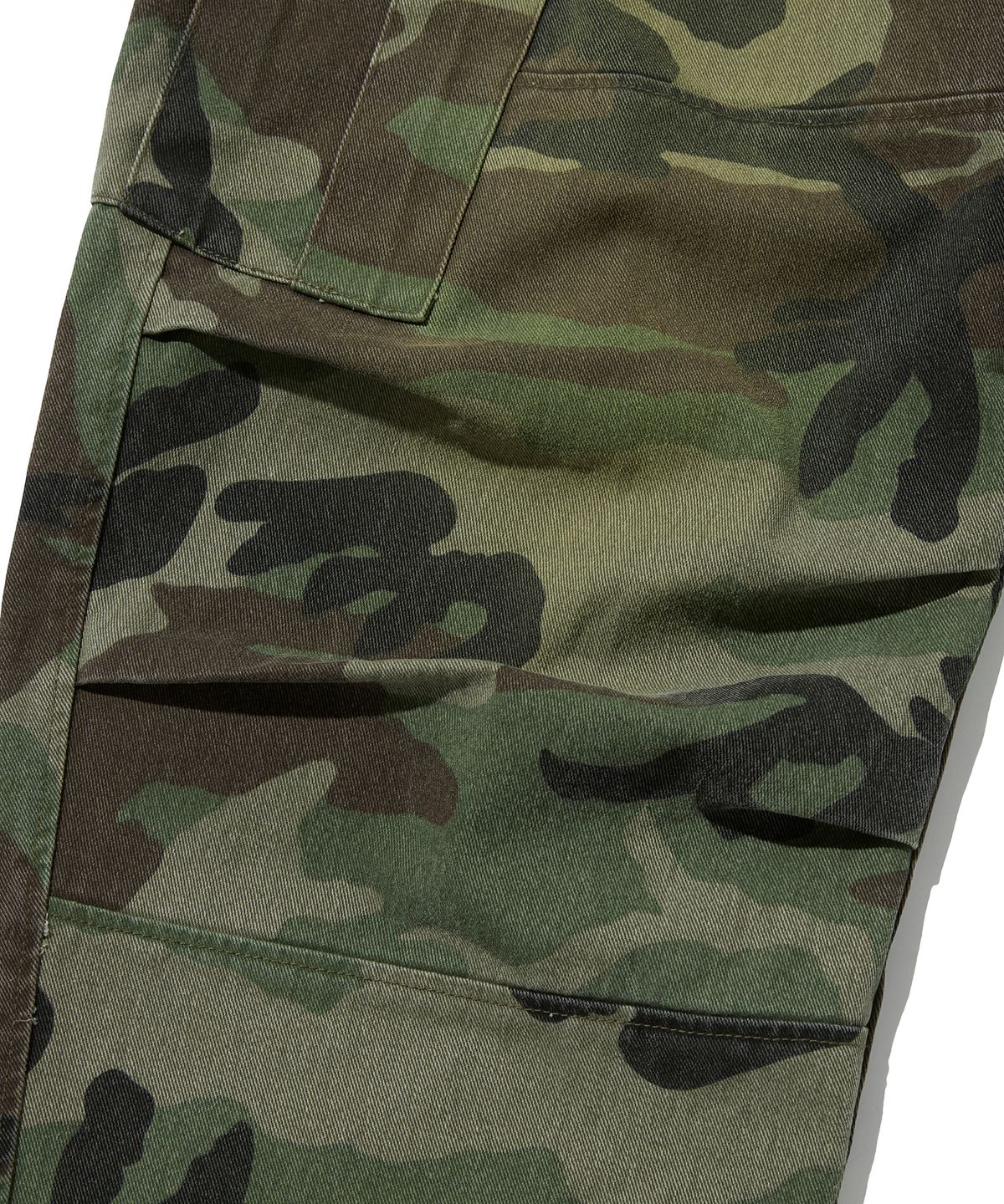 스웨이드(SUADE) WASHED CARGO PANTS [GREEN CAMO]