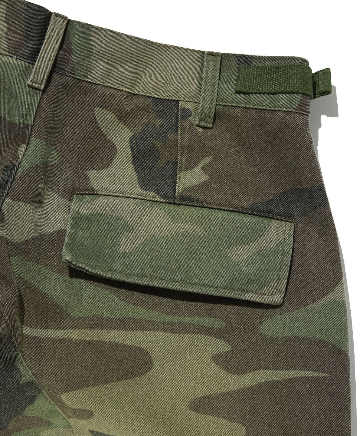 스웨이드(SUADE) WASHED CARGO PANTS [GREEN CAMO]