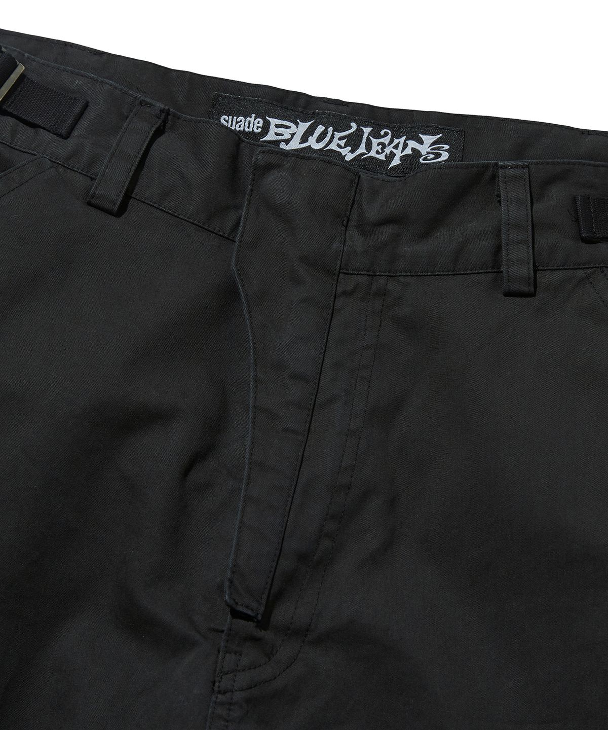 스웨이드(SUADE) WASHED CARGO PANTS [BLACK]