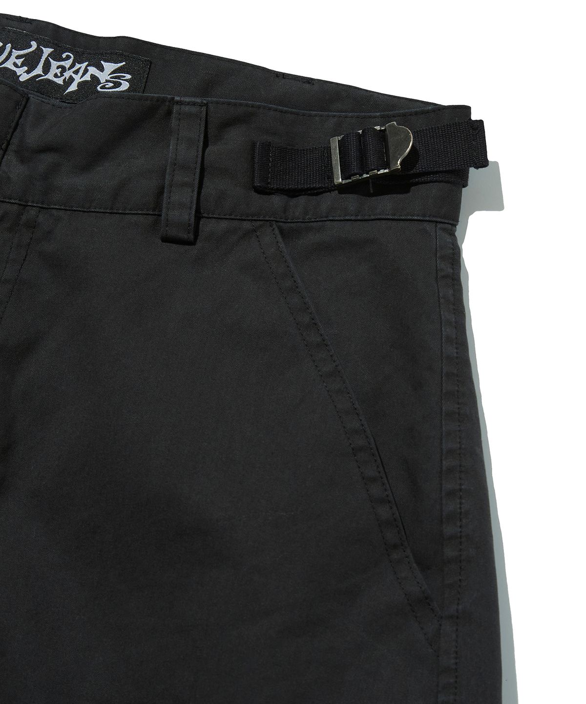 스웨이드(SUADE) WASHED CARGO PANTS [BLACK]