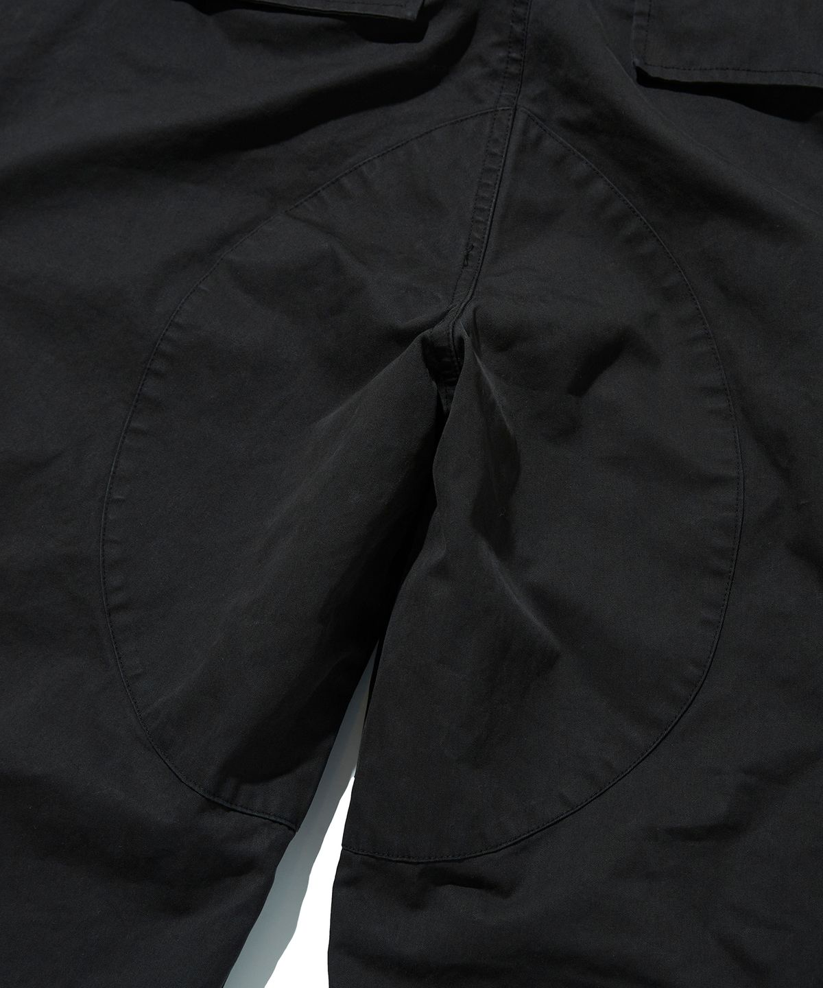 스웨이드(SUADE) WASHED CARGO PANTS [BLACK]