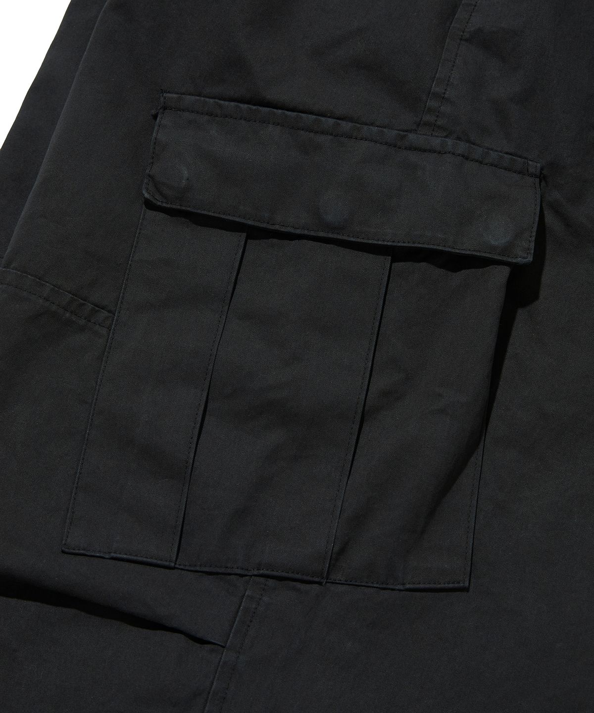 스웨이드(SUADE) WASHED CARGO PANTS [BLACK]