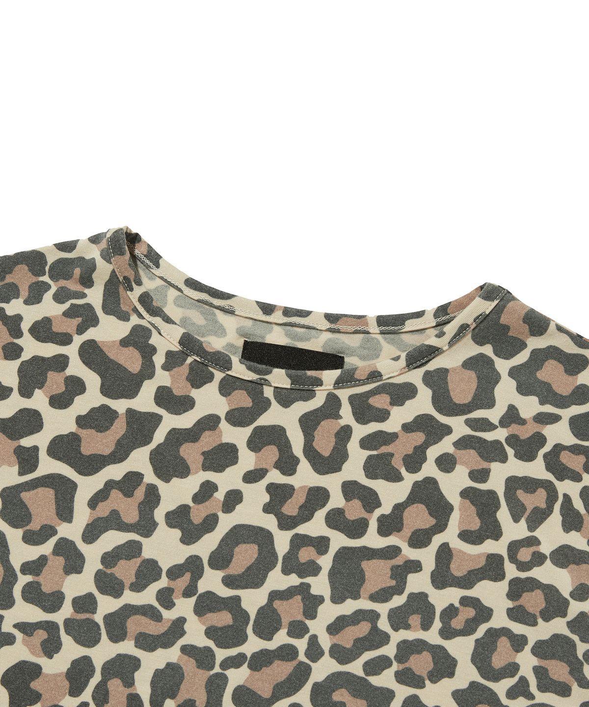 스웨이드(SUADE) PATTERN SLIM LONG SLEEVE [LEOPARD]