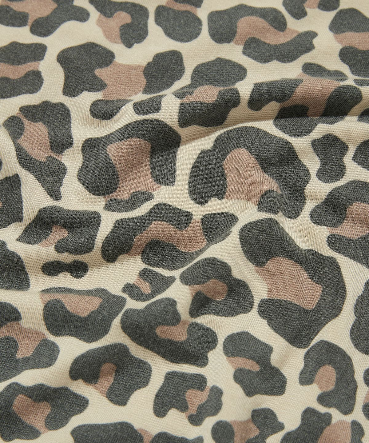스웨이드(SUADE) PATTERN SLIM LONG SLEEVE [LEOPARD]