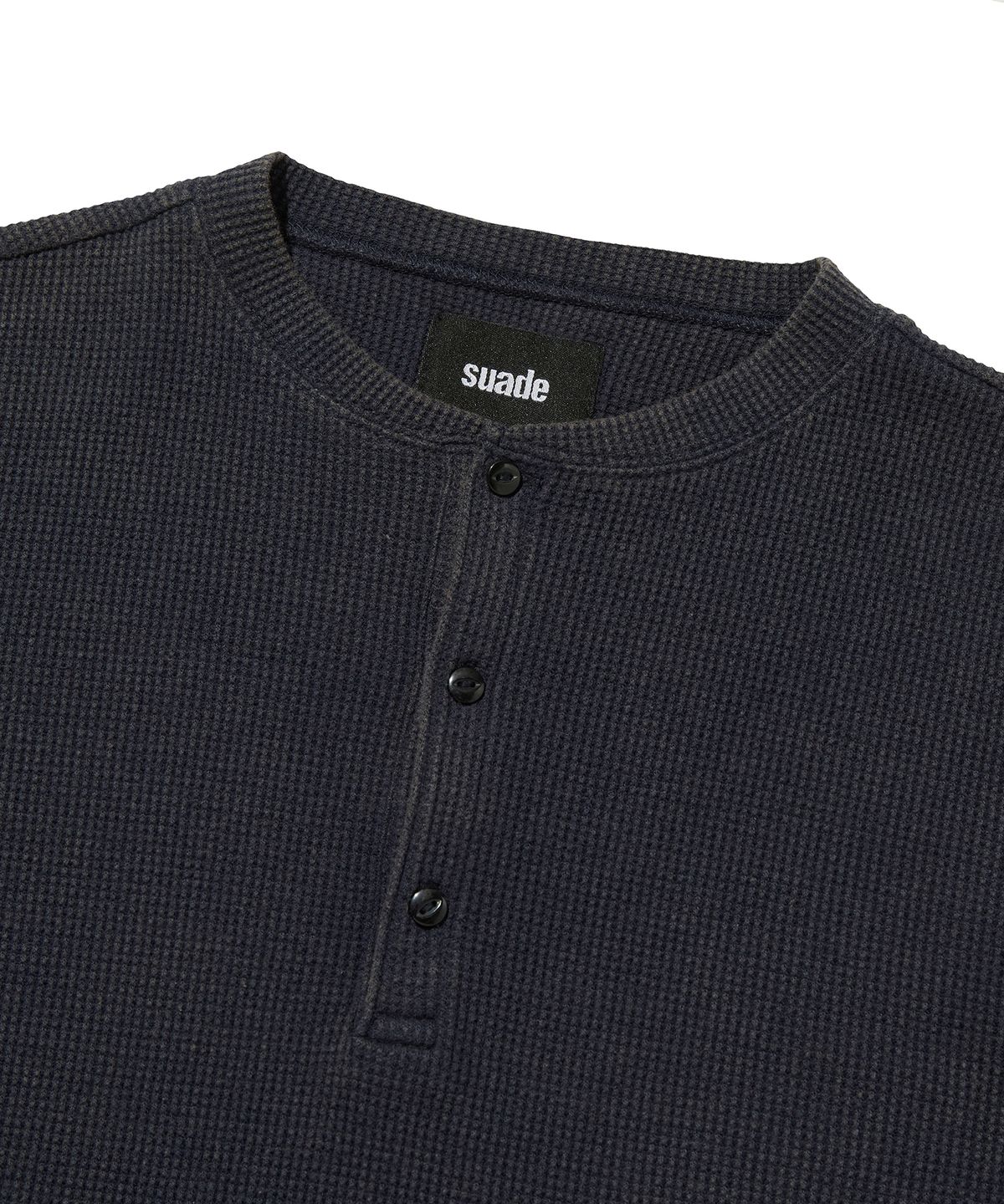 스웨이드(SUADE) THERMAL HENLEY NECK [NAVY]